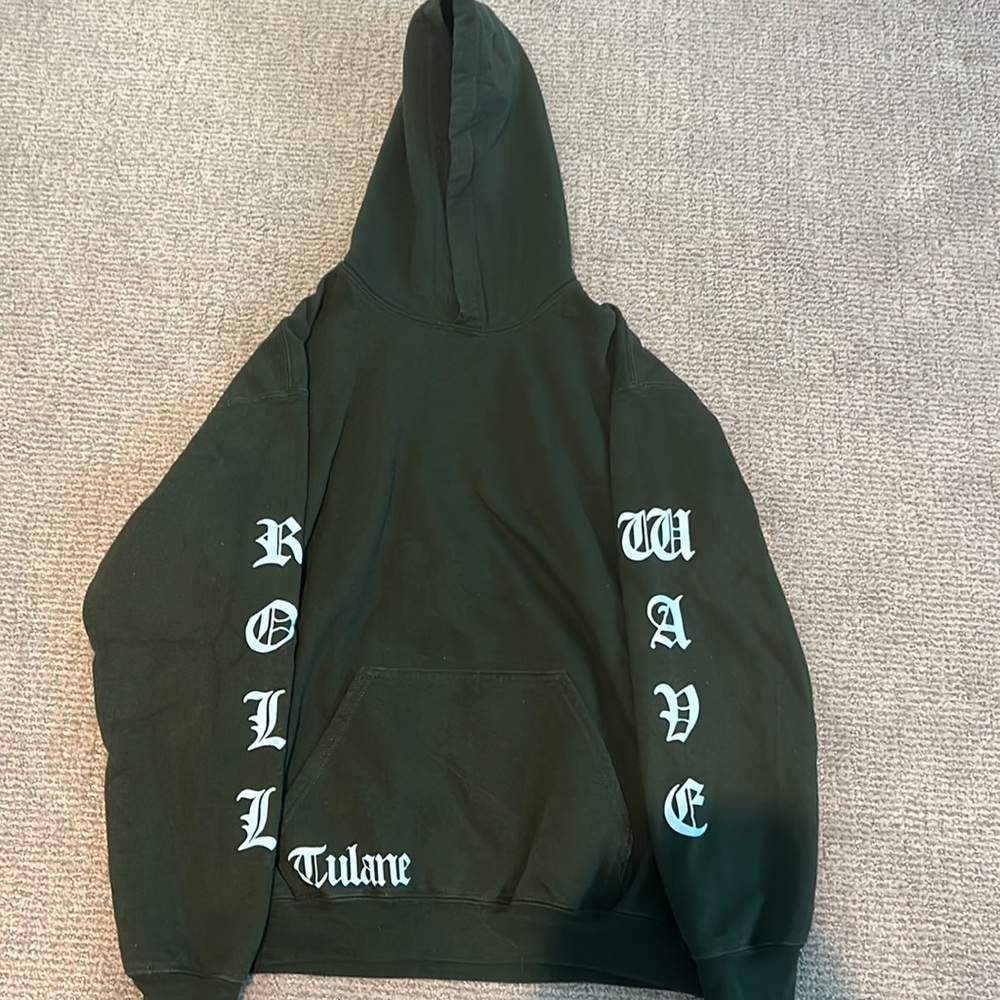 Chrome hearts inspired Tulane hoodie